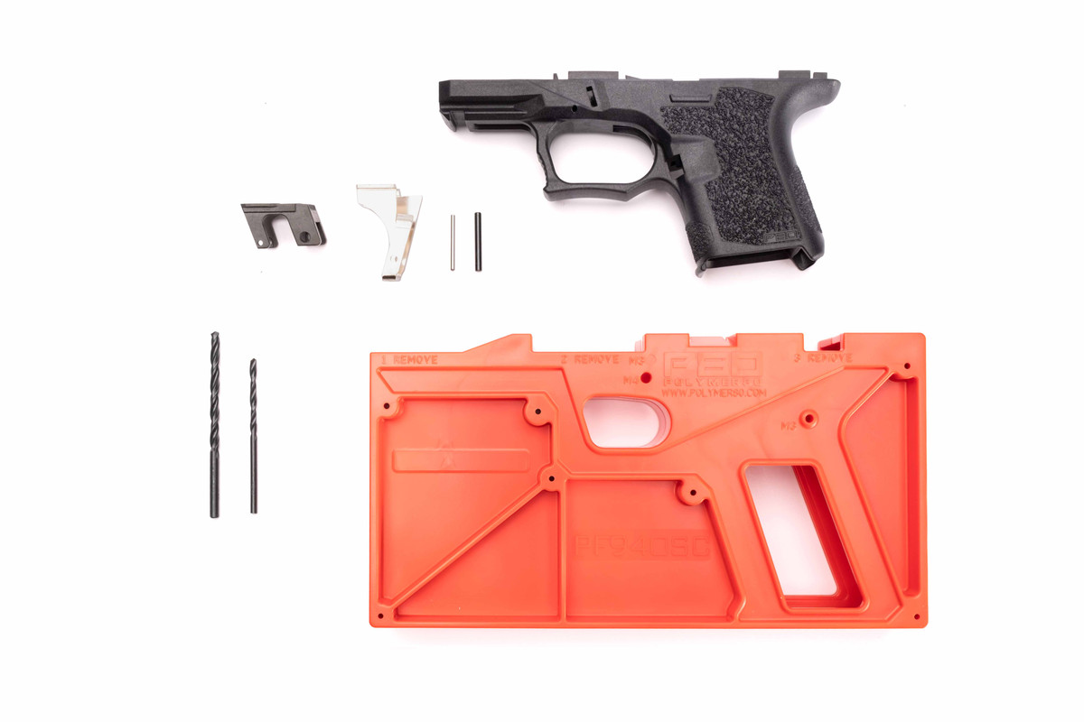 PF940SC 80 Pct SubCompact Frame Kit Black